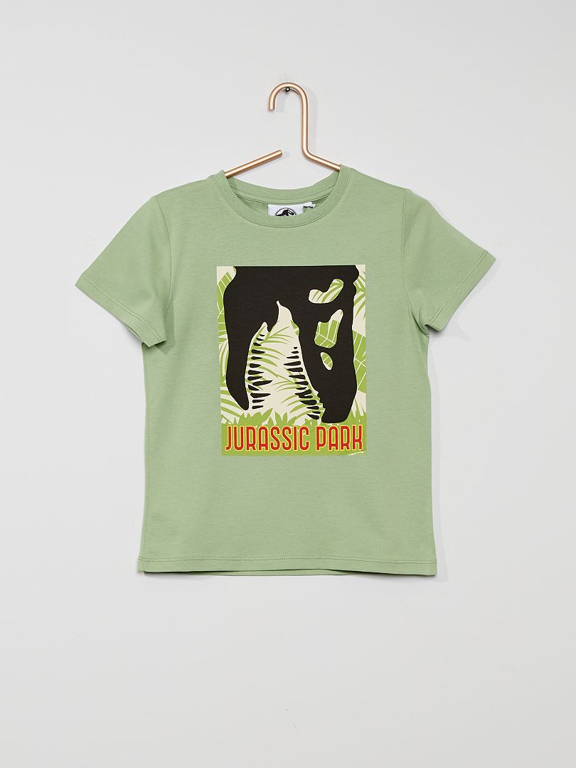 Camiseta 'Jurassic World' verde - Kiabi