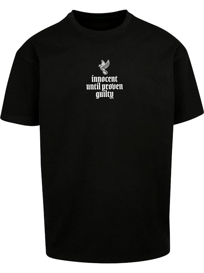 Camiseta justice para hombre - mister tee Negro - Kiabi