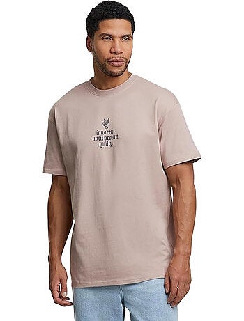 Camiseta justice para hombre - mister tee