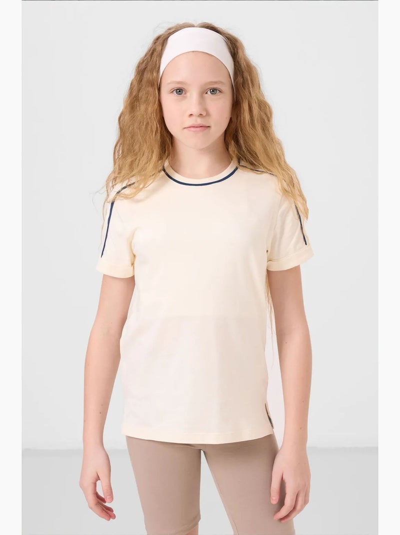 Camiseta juvenil unisex de algodón y elastano tommy Multicolor - Kiabi