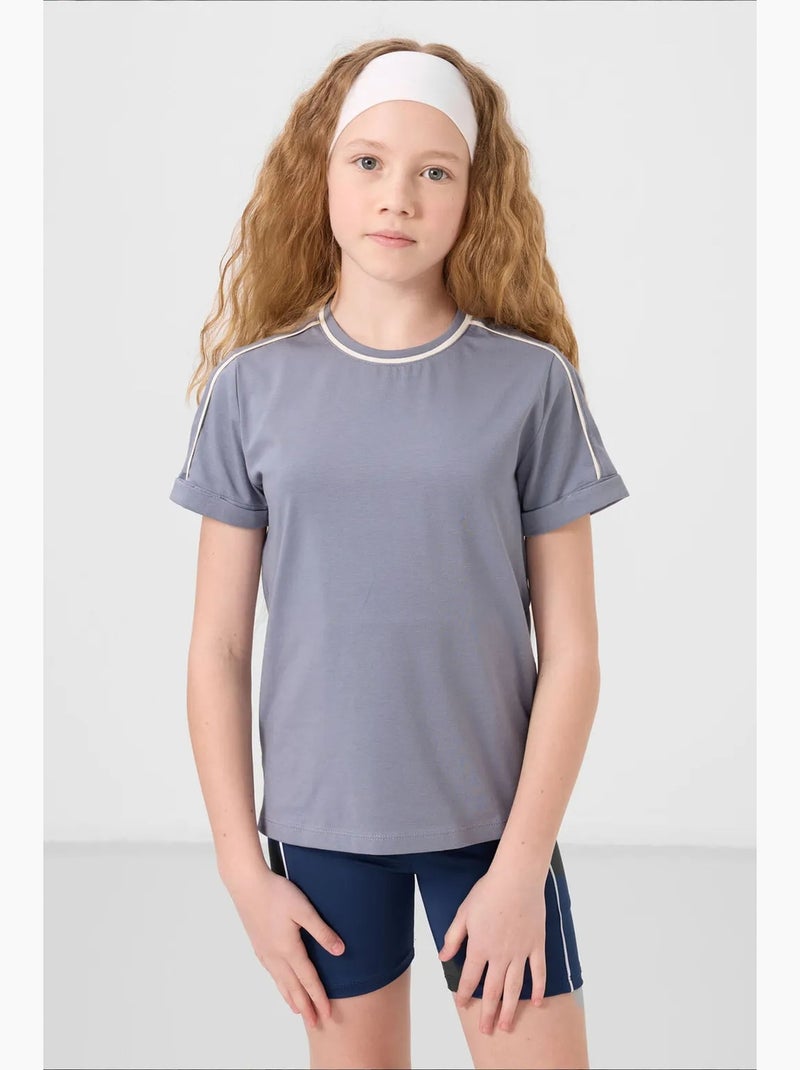 Camiseta juvenil unisex de algodón y elastano tommy Multicolor - Kiabi