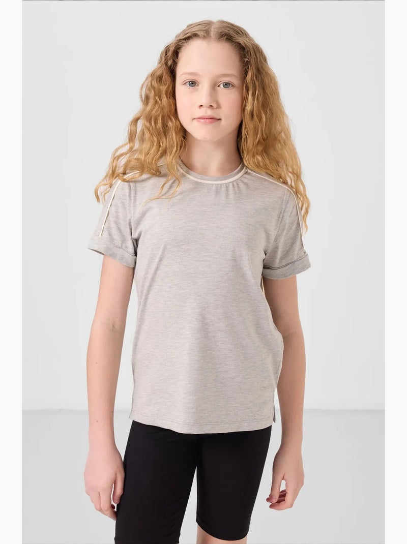 Camiseta juvenil unisex de algodón y elastano tommy Multicolor - Kiabi
