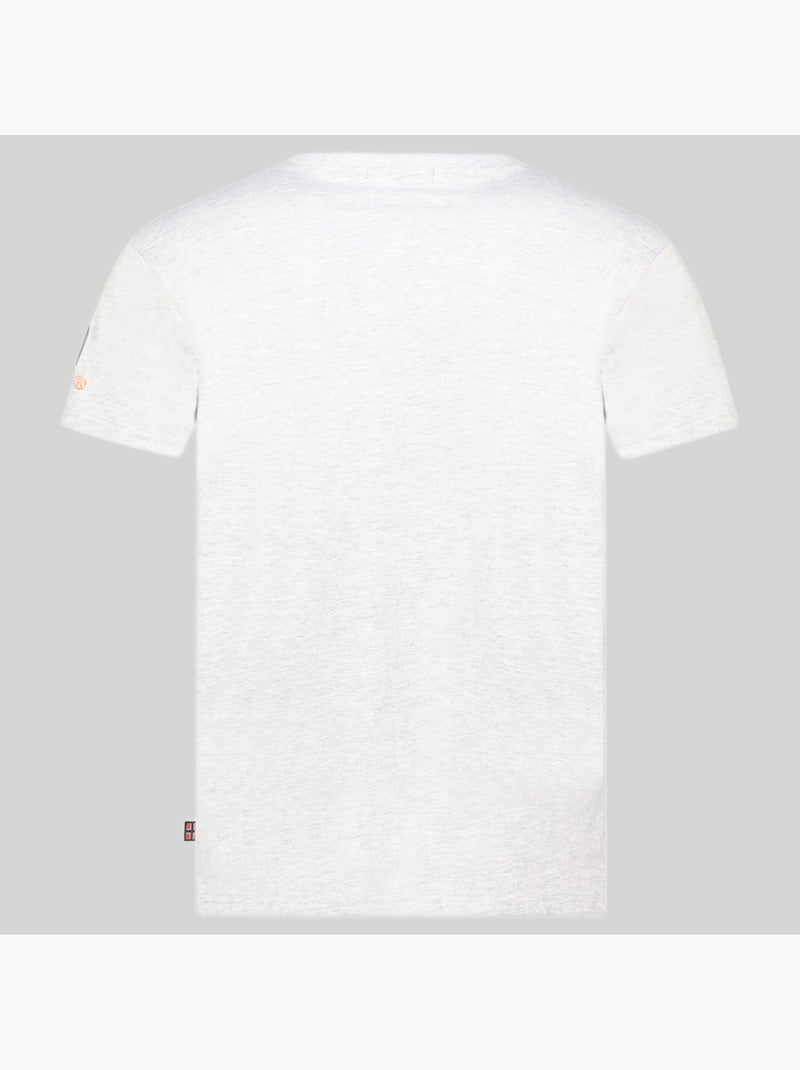 Camiseta jysuis – geographical norway Gris claro - Kiabi