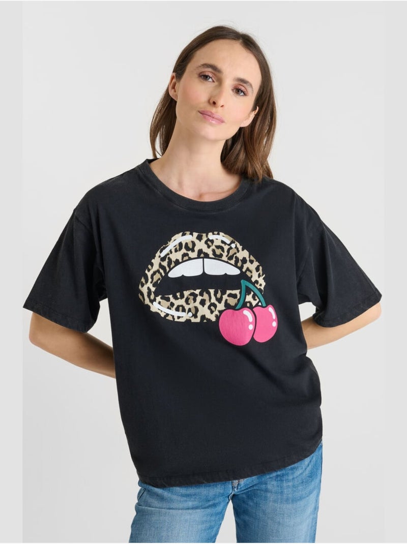 CAMISETA KANI Negro - Kiabi
