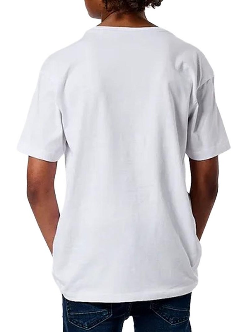 Camiseta Kaporal de Manga Corta para Niño Blanco - Kiabi