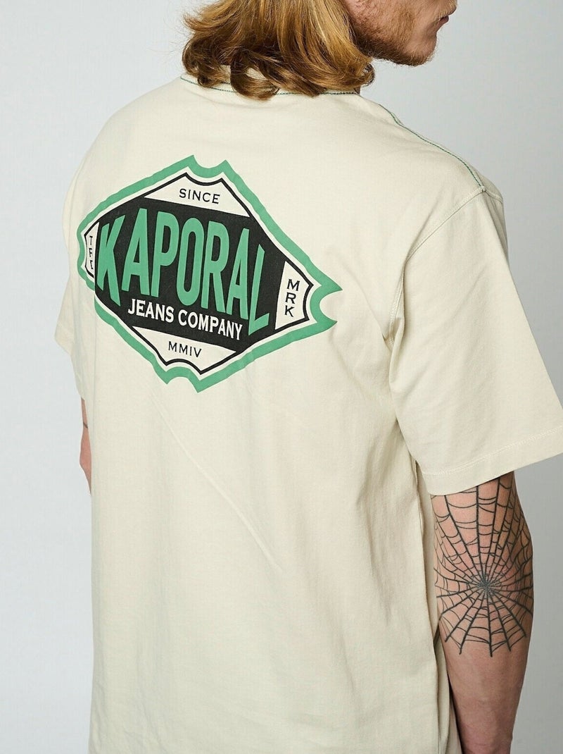 Camiseta Kaporal para Hombre Beige - Kiabi