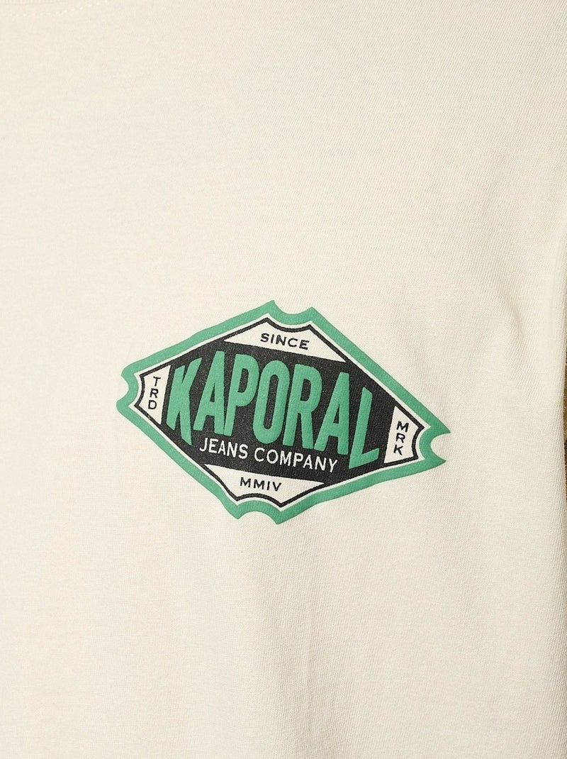 Camiseta Kaporal para Hombre Beige - Kiabi