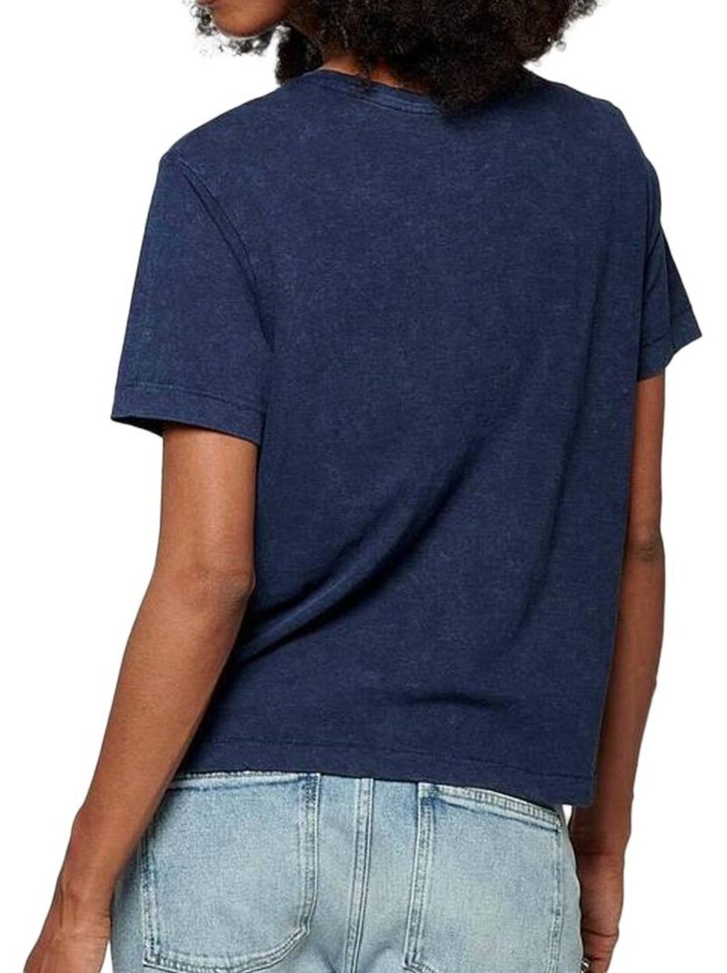 Camiseta Kaporal para Mujer - Estilo Azul marino - Kiabi