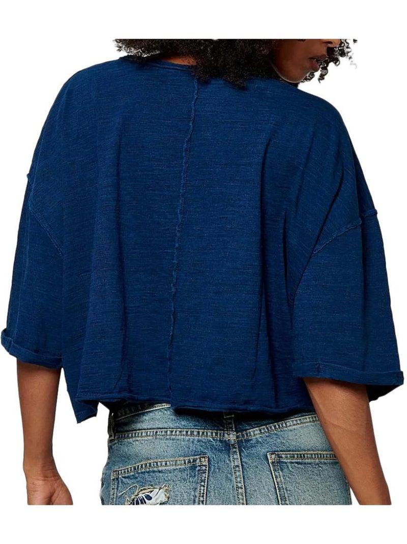 Camiseta Kaporal para Mujer Azul - Kiabi