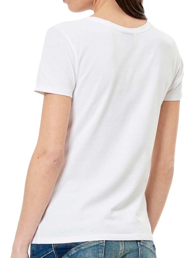 Camiseta Kaporal para Mujer Blanco - Kiabi