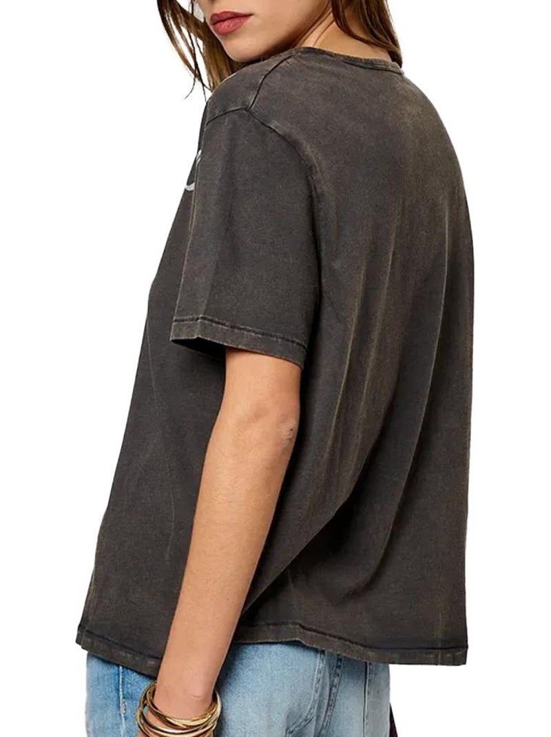 Camiseta Kaporal para Mujer Gris plateado - Kiabi