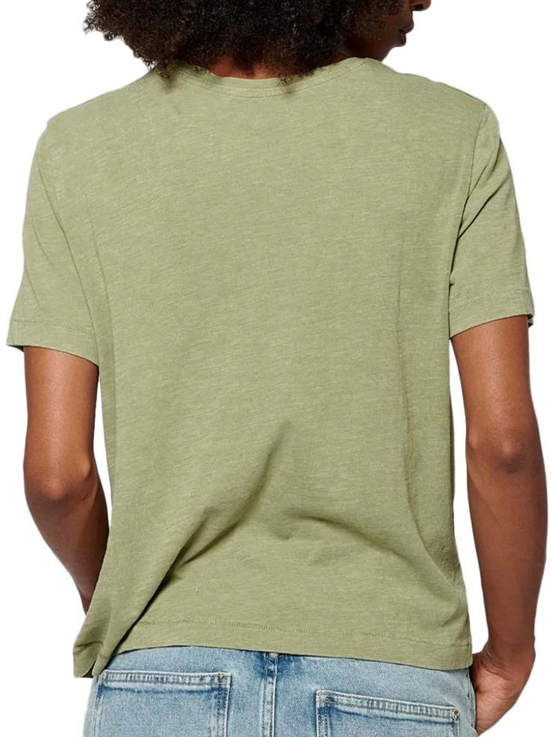 Camiseta Kaporal para Mujer Verde caqui claro - Kiabi