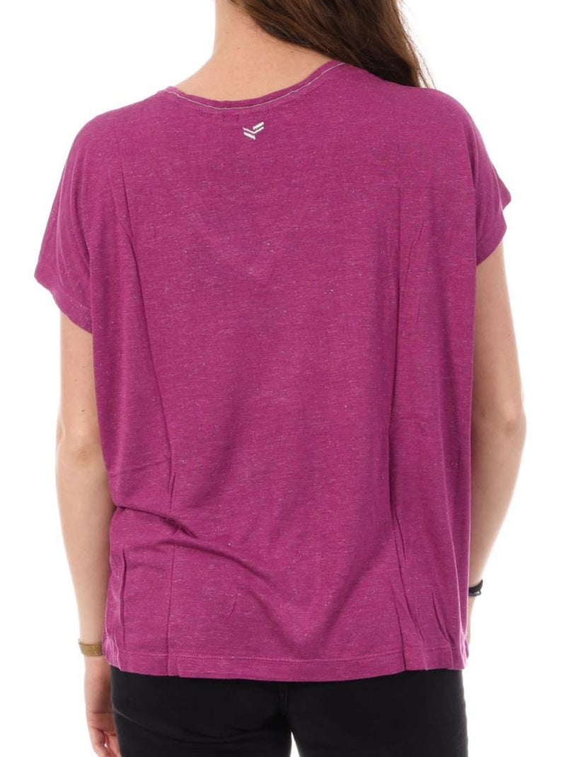 Camiseta Kaporal para Mujer Violeta - Kiabi