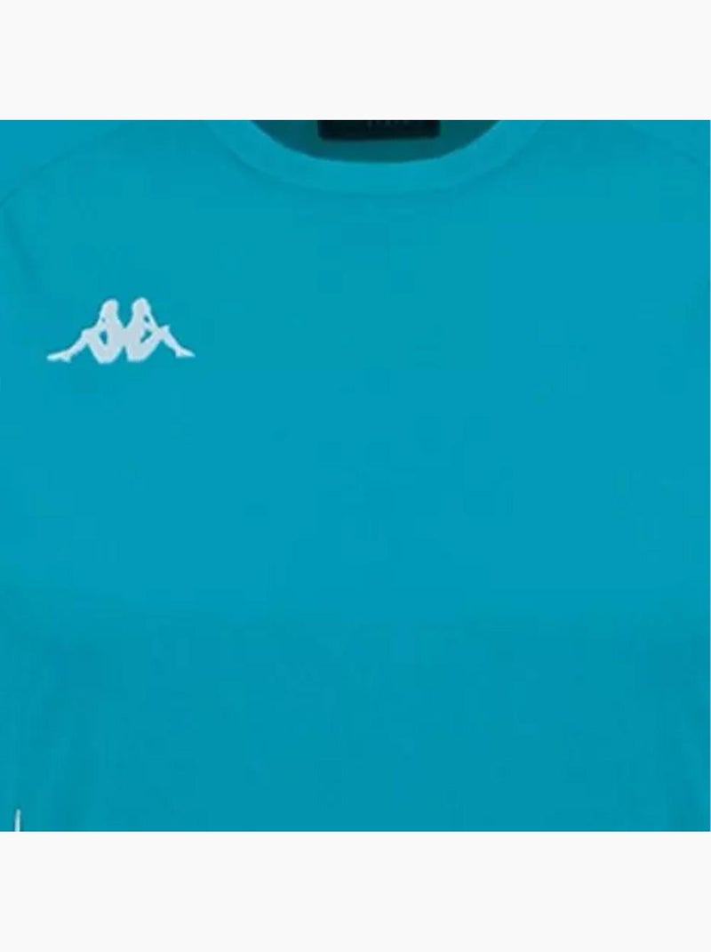 Camiseta kappa de entrenamiento para mujer Azul turquesa - Kiabi