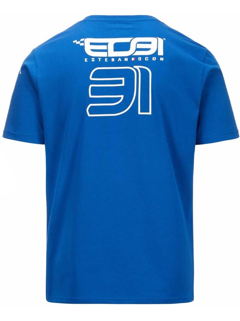 Camiseta Kappa para Hombre Azul - Kiabi