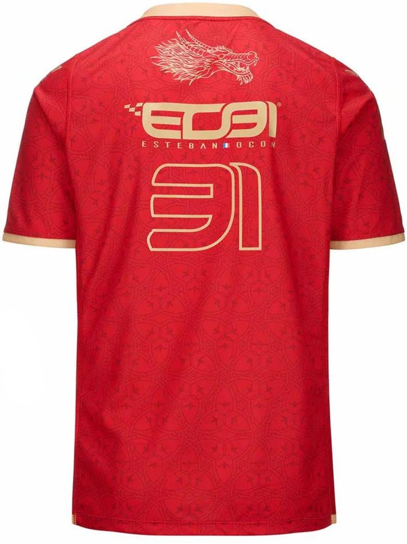 Camiseta Kappa para Hombre Rojo - Kiabi