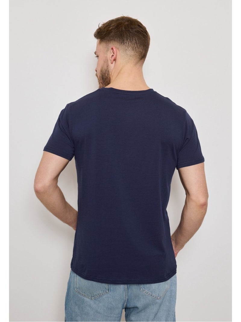 Camiseta Kebello Azul marino - Kiabi