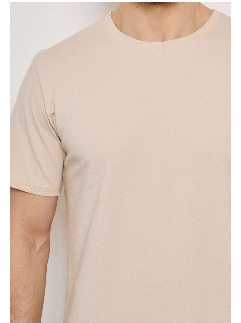 Camiseta Kebello Beige - Kiabi