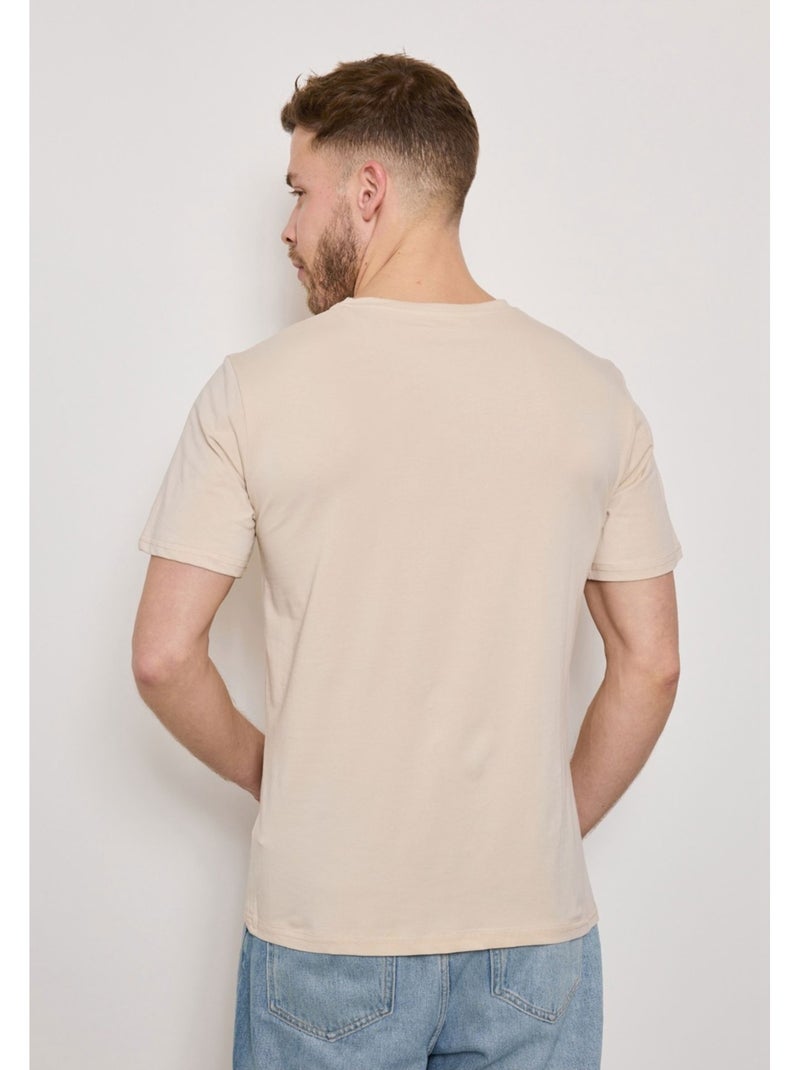 Camiseta Kebello Beige - Kiabi