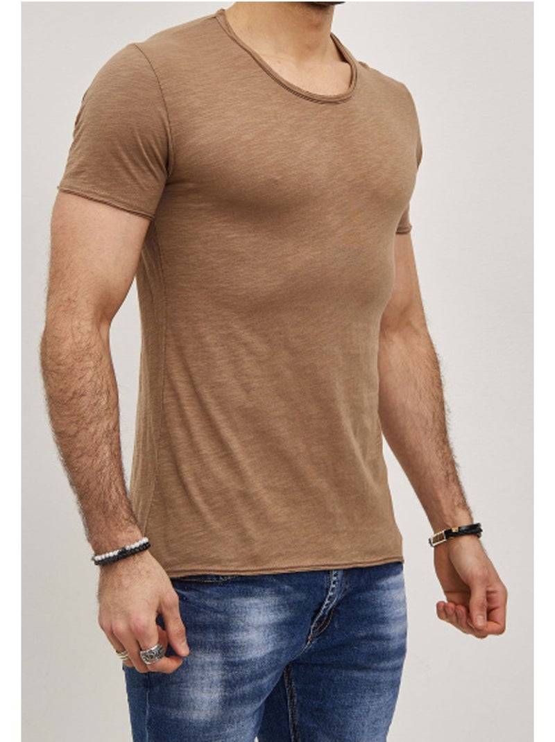 Camiseta Kebello Marrón - Kiabi