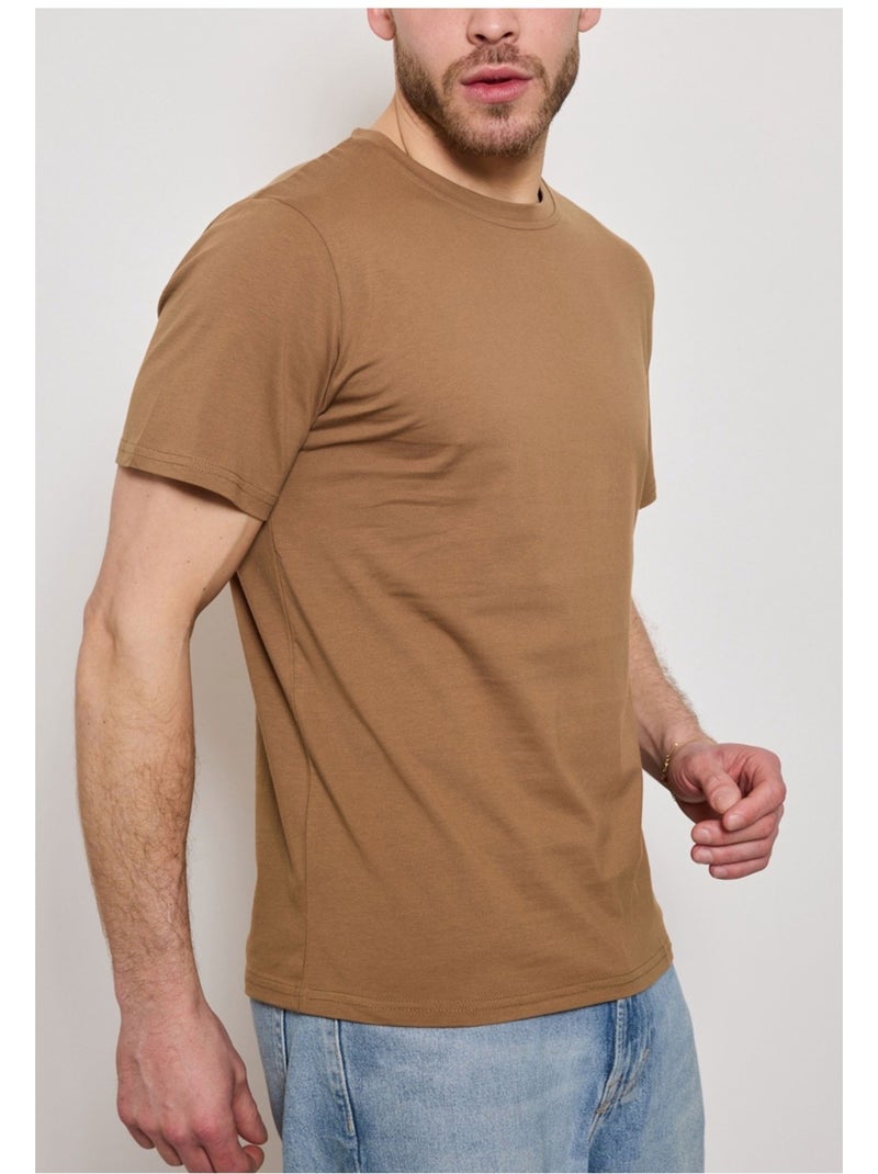 Camiseta Kebello Marrón - Kiabi