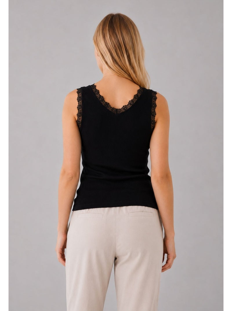 Camiseta Kebello Negro Negro - Kiabi