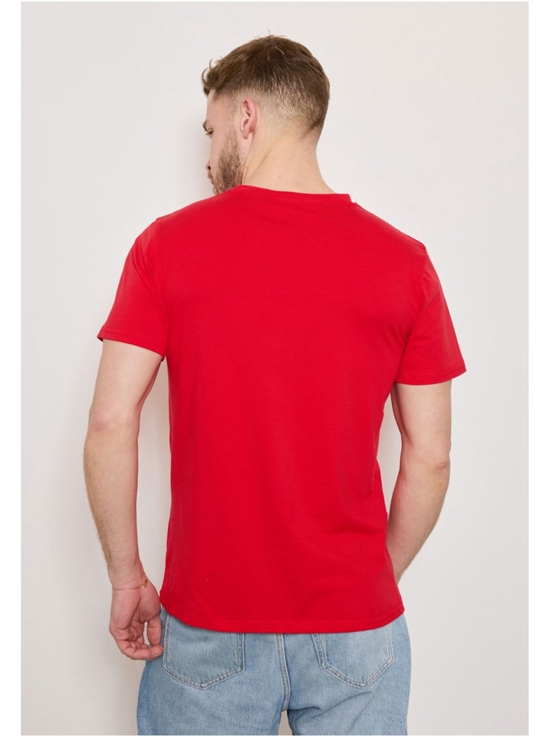 Camiseta Kebello Rojo - Kiabi