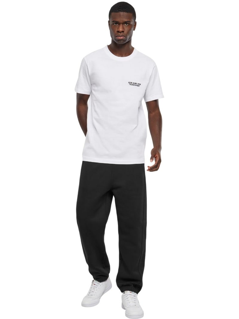 Camiseta kein kind von traurigkeit diseño bordado para hombre - mister tee Blanco - Kiabi