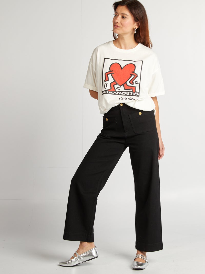 Camiseta 'Keith Haring'  - San Valentín BLANCO - Kiabi
