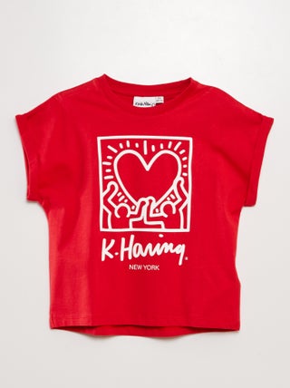 Camiseta 'Keith Haring'  - San Valentín