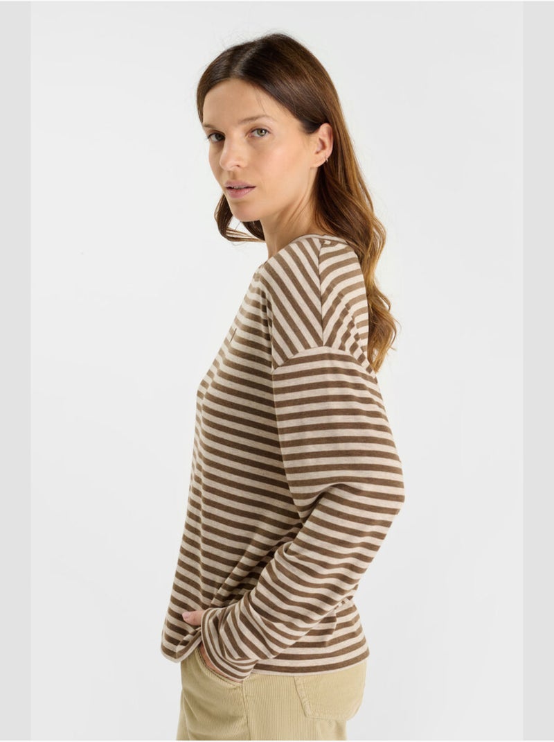 Camiseta KINA Marrón - Kiabi