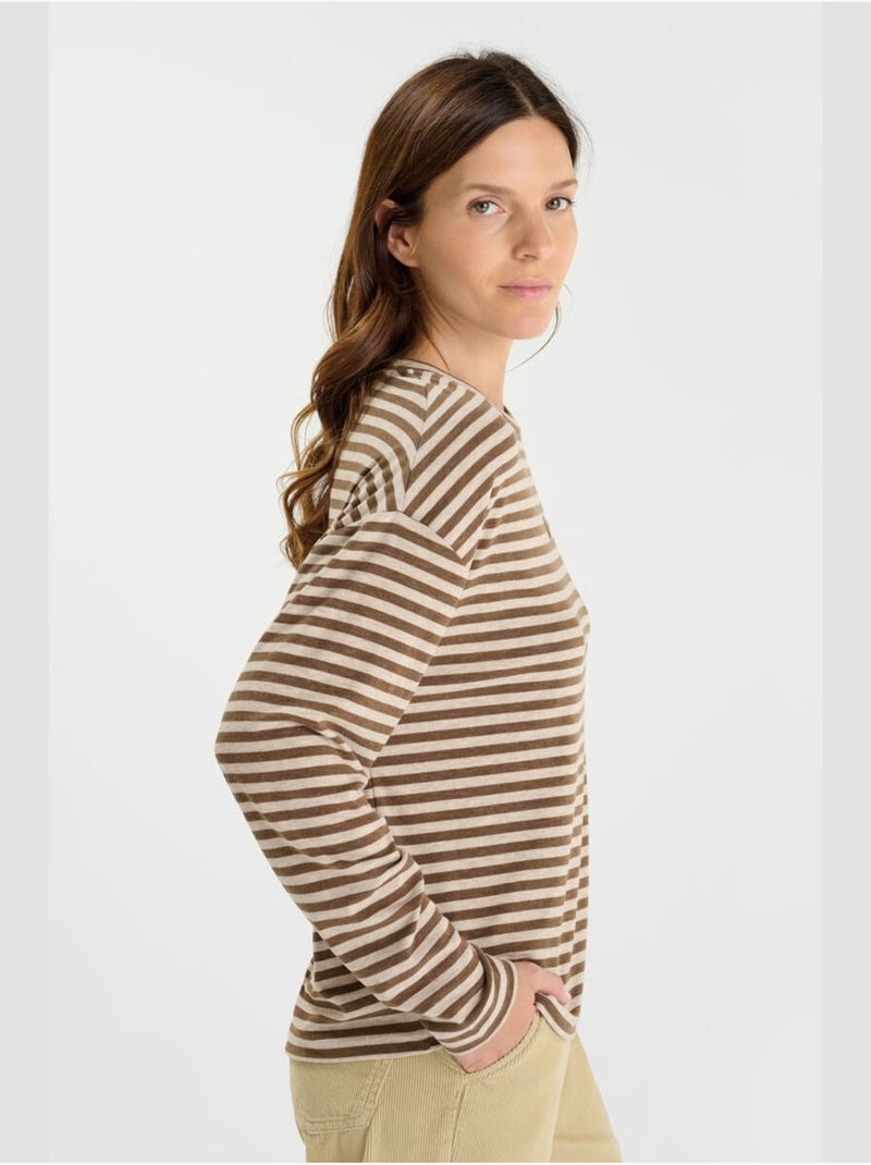Camiseta KINA Marrón - Kiabi