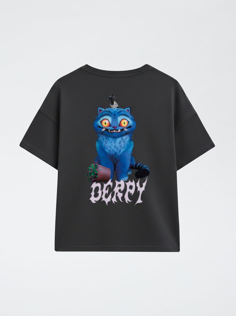 Camiseta 'KPop Demon Hunters' Negro - Kiabi