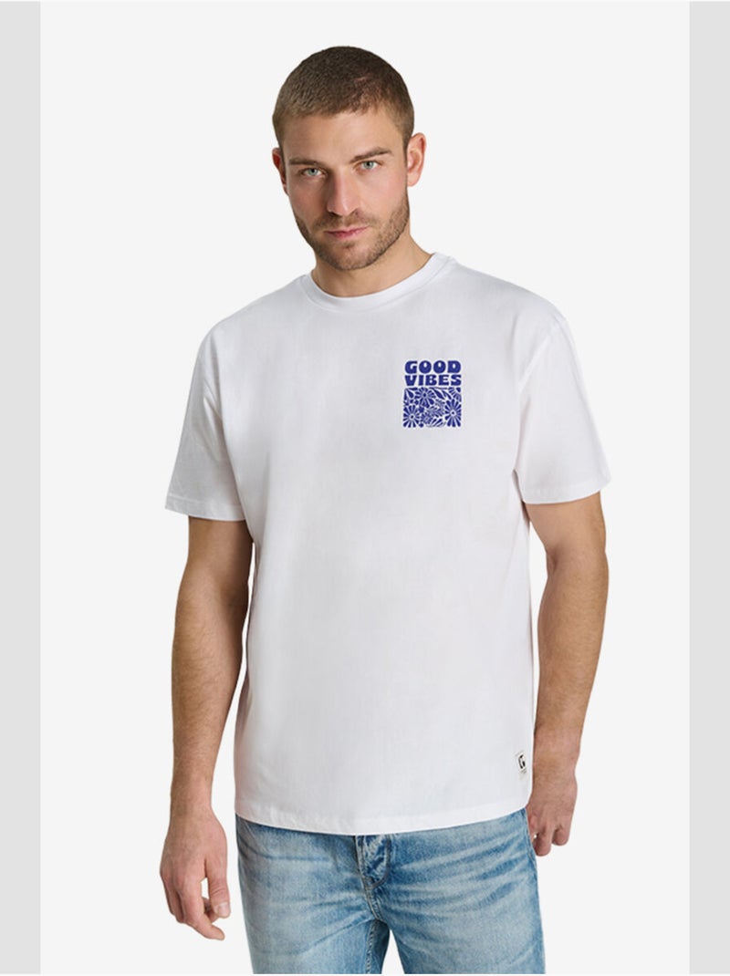 Camiseta Kroger «Le Temps des Cerises» Blanco - Kiabi
