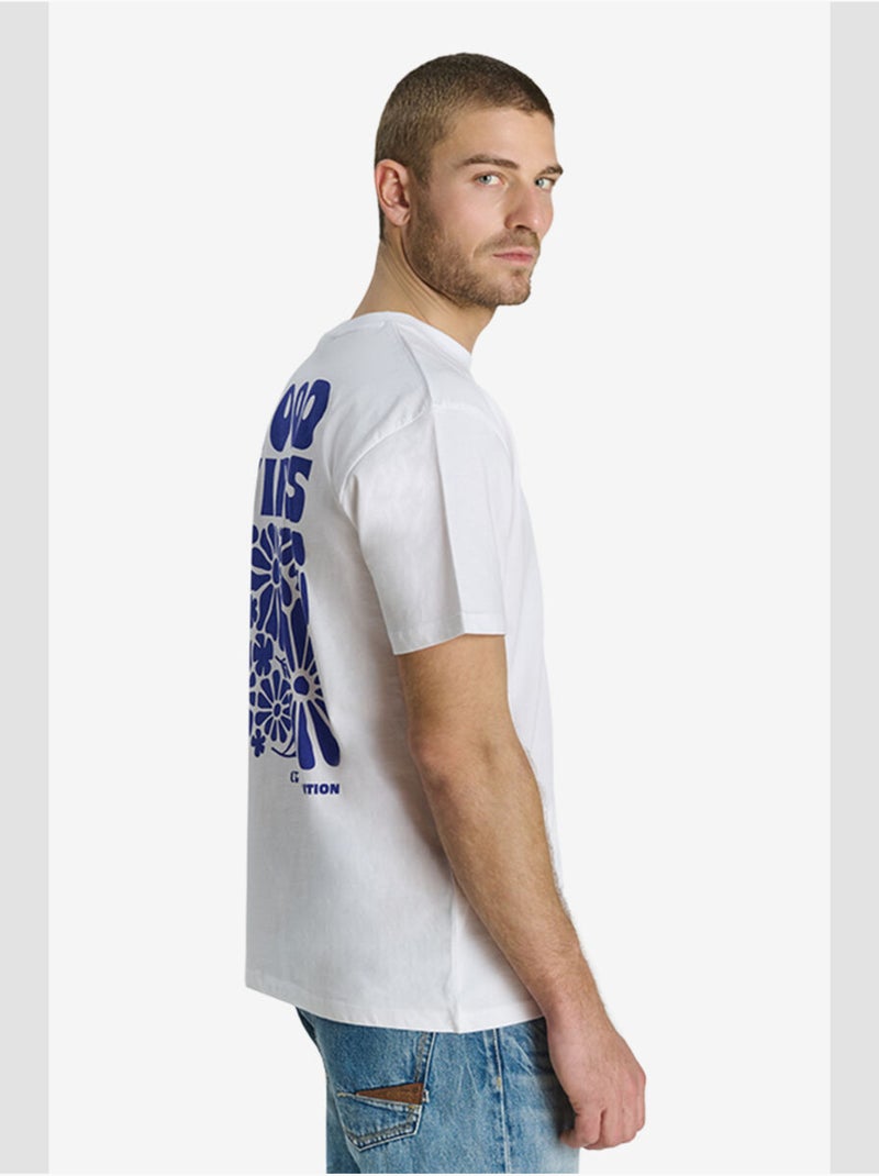 Camiseta Kroger «Le Temps des Cerises» Blanco - Kiabi