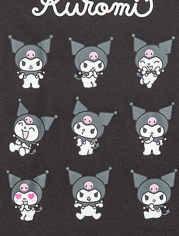 Camiseta 'Kuromi' de manga larga