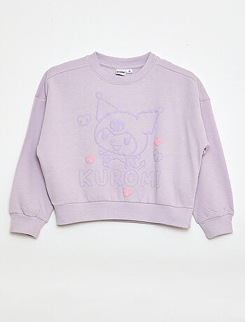 Camiseta 'Kuromi' de manga larga