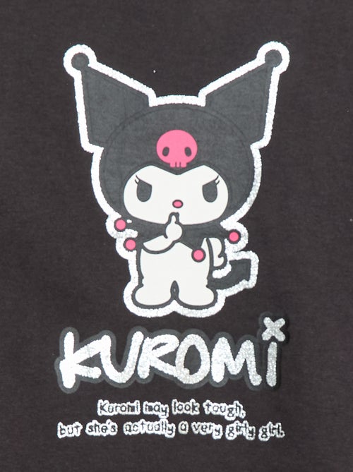 Camiseta 'Kuromi' 'Hello kitty & friends' en punto de algodón - Kiabi