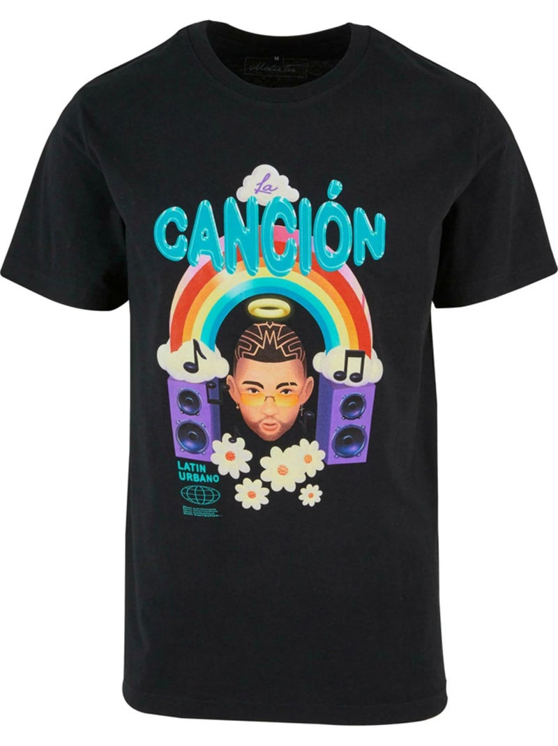 Camiseta la cancion 01 para hombre - mister tee Negro - Kiabi