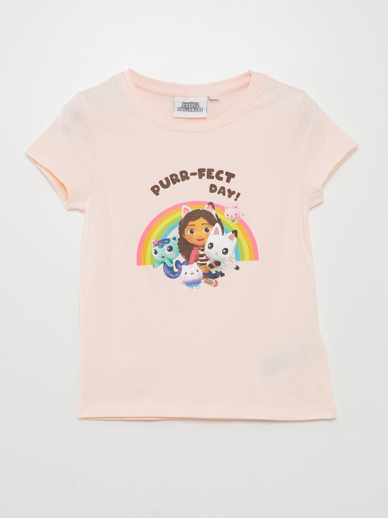 Camiseta 'La casa de muñecas de Gabby' ROSA - Kiabi