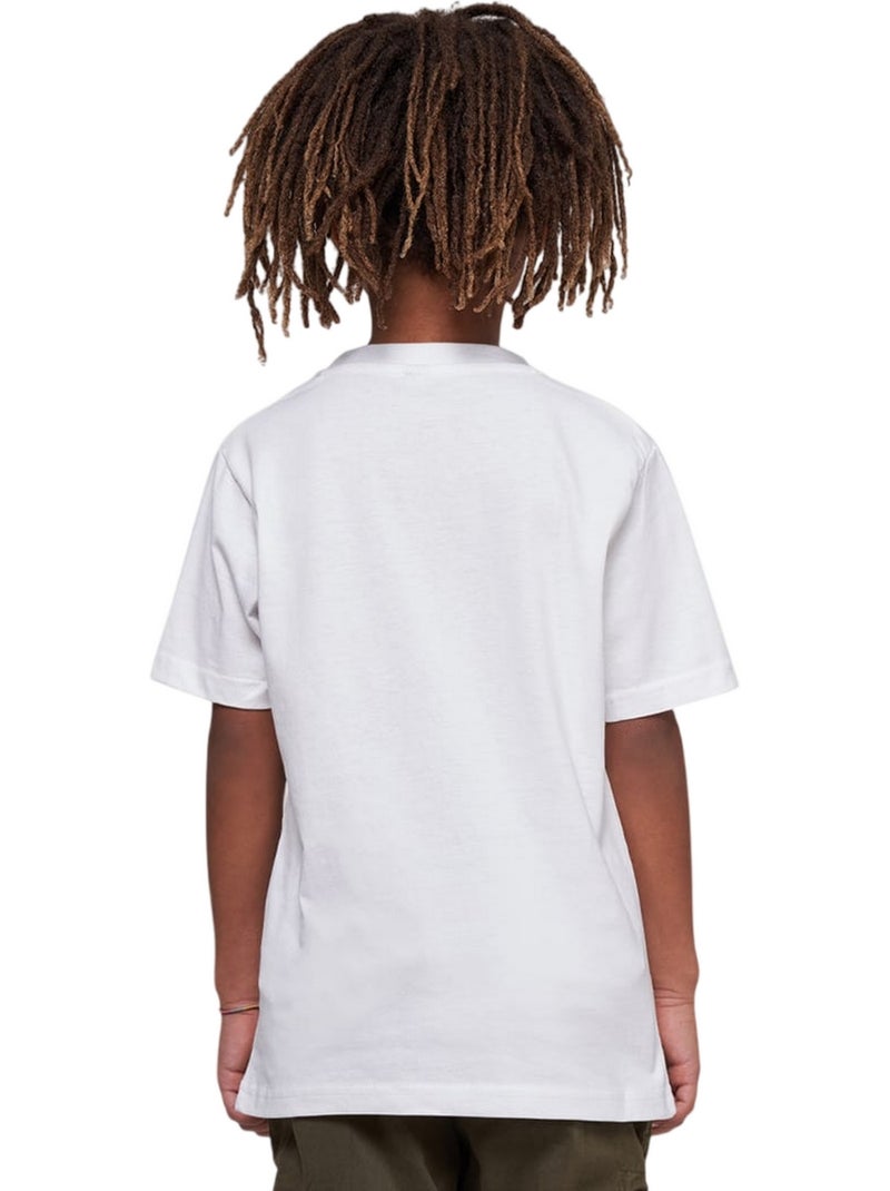Camiseta la diseño boceto para niños/niñas - mister tee Blanco - Kiabi