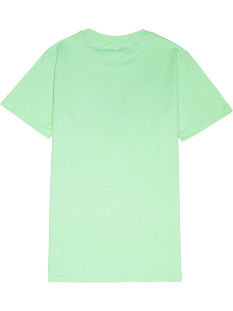 Camiseta la diseño boceto para niños/niñas - mister tee Verde pastel - Kiabi