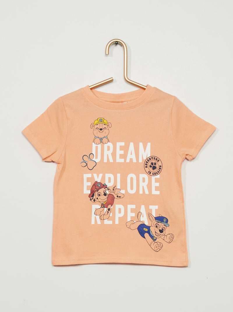 Camiseta 'La Patrulla Canina' NARANJA - Kiabi