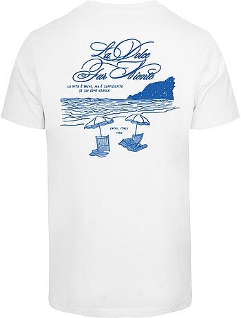 Camiseta la vita e breve para hombre - mister tee