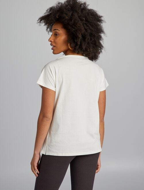 Camiseta foca gris - OYSHO  Ropa para la lactancia, Ropa, Camisetas mujer