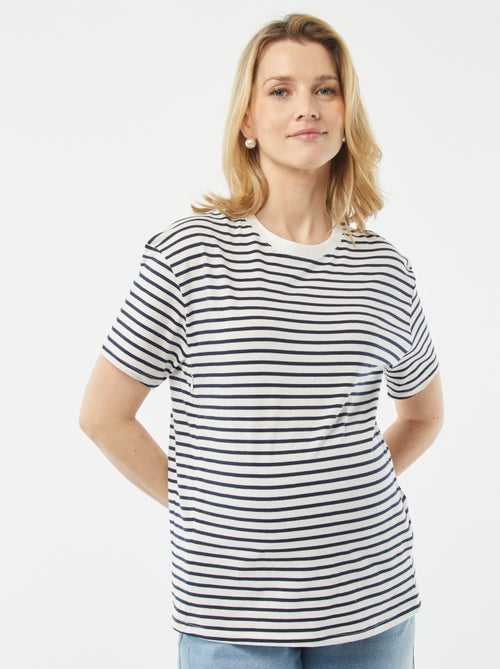 Camiseta lactancia con estampado - Kiabi