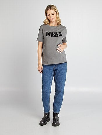 Camiseta lactancia con estampado