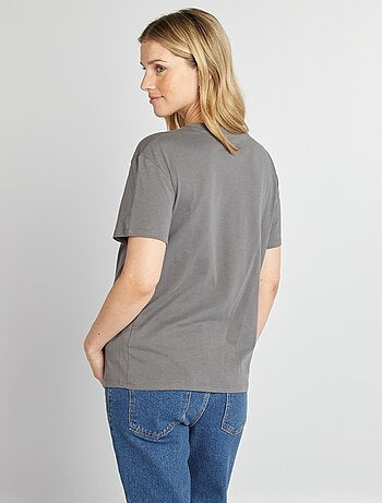Camiseta lactancia con estampado
