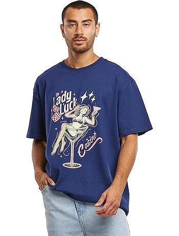 Camiseta lady luck para hombre - mister tee