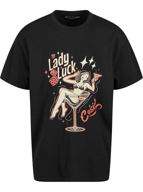 Camiseta lady luck para hombre - mister tee - Kiabi